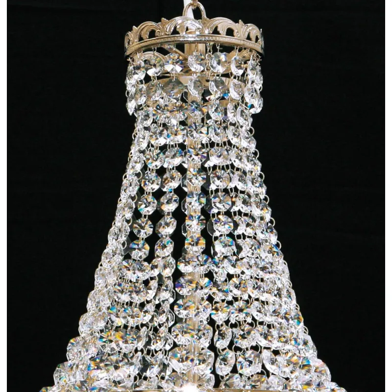 Plafoniera Cristale, Pear, Bohemia, E14, EL010741307, Crystal