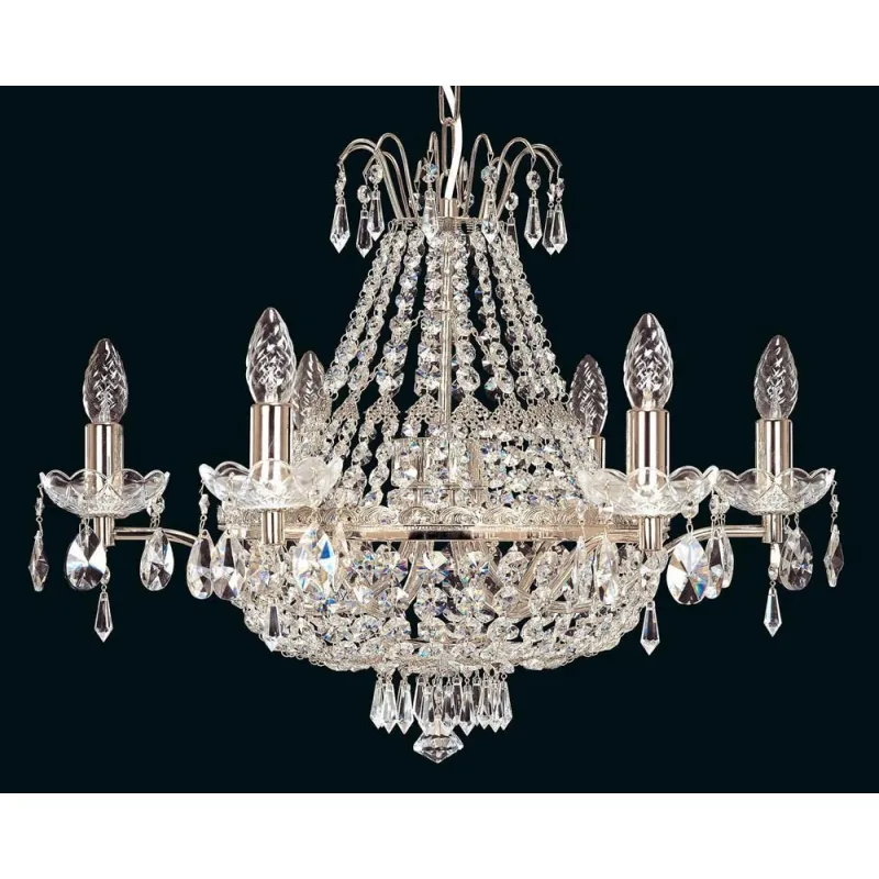 Plafoniera Cristale, Pear, Bohemia, E14, EL010742602, Crystal