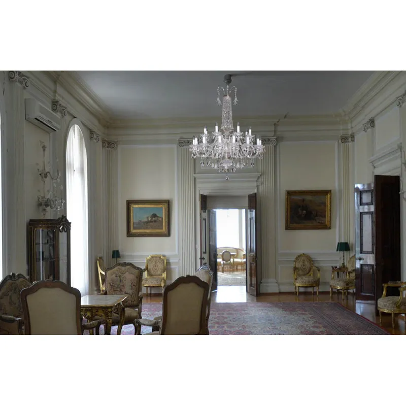 Candelabru Cristale, large, Bohemia, E14, EL01074416+802, Crystal