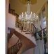 Candelabru Cristale, large, Bohemia, E14, EL01074416+802, Crystal