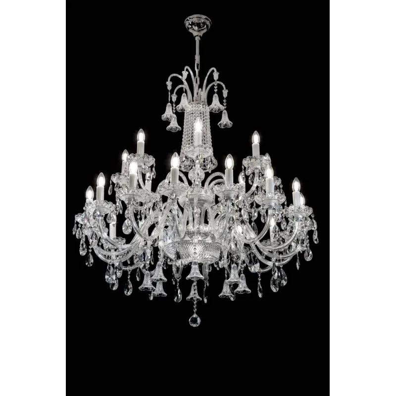 Candelabru Cristale, lux, Bohemia, E14, EL01074424+302, Crystal