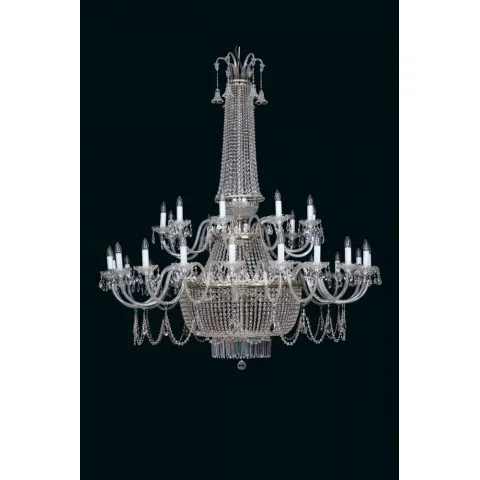 Candelabru Cristale, lux, Bohemia, E14, EL01074430+1002, Crystal