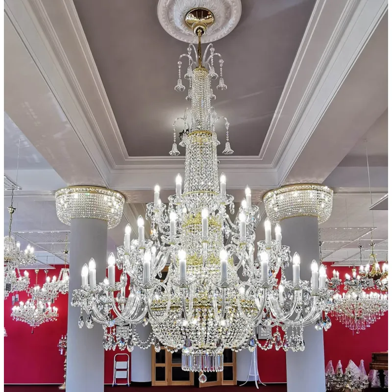 Candelabru Cristale, Bohemia, E14, EL01074448+902, Crystal