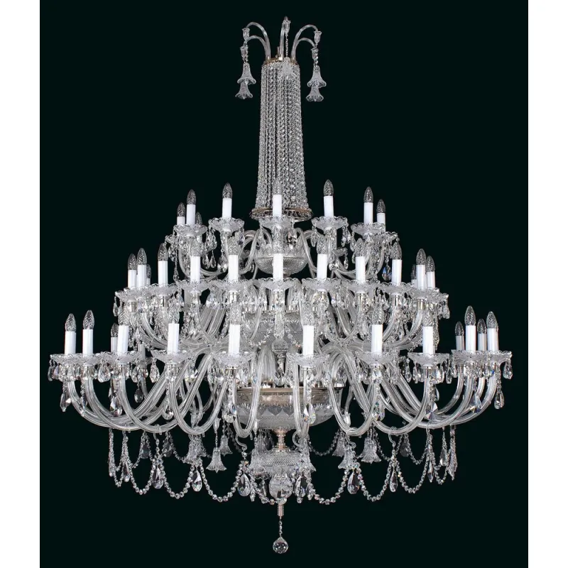 Candelabru Cristale, large, Bohemia, E14, EL0107446002, Crystal