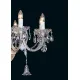 Candelabru Cristale, Sticla, Bohemia, E14, EL0107448+302, Crystal