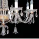 Candelabru Cristale, Sticla, Bohemia, E14, EL010744802, Crystal
