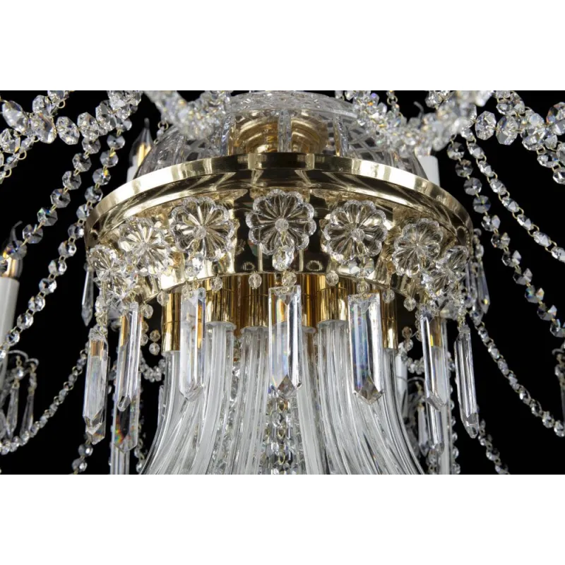 Candelabru Cristale, Bohemia, E14, EL01084012+619, Crystal