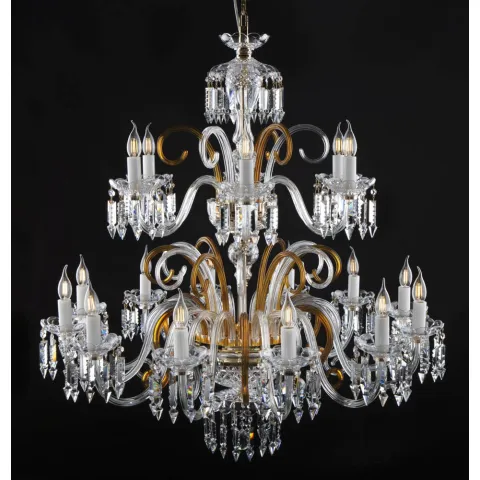 Candelabru Cristal, Bohemia, E14, EL01084212+6203, Crystal