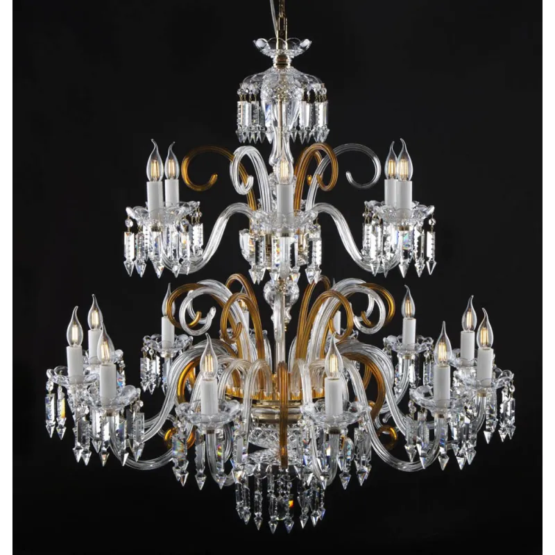 Candelabru Cristal, Bohemia, E14, EL01084212+6203, Crystal