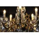 Candelabru Alama, Cristale, Bohemia, E14, EL0108501201PT, Crystal