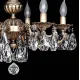 Candelabru Alama, Cristale, Bohemia, E14, EL010860609PT, Crystal