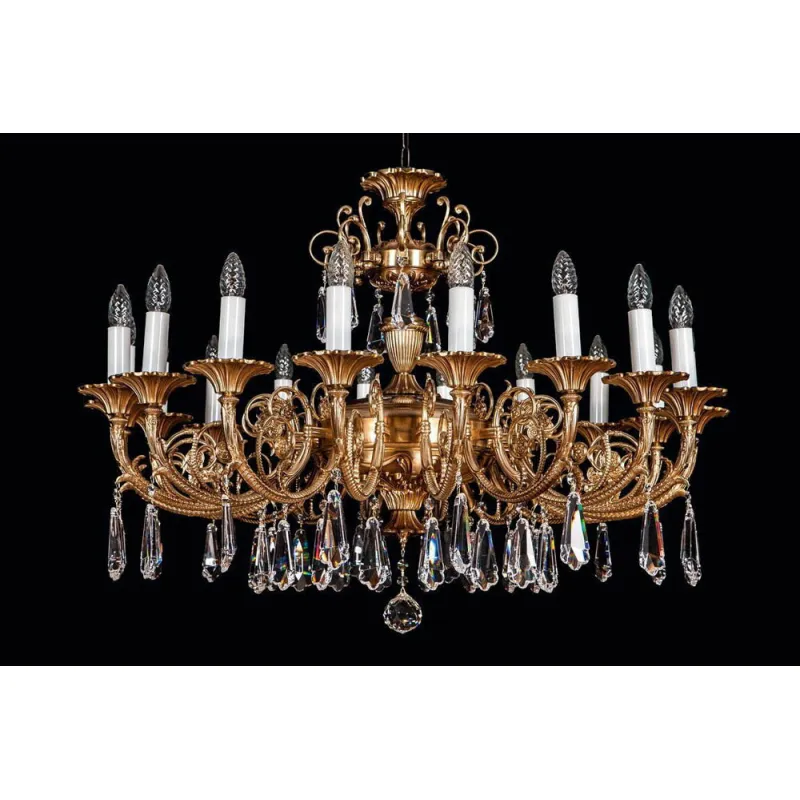 Candelabru Cristale, Bohemia, E14, EL0108611809, Crystal