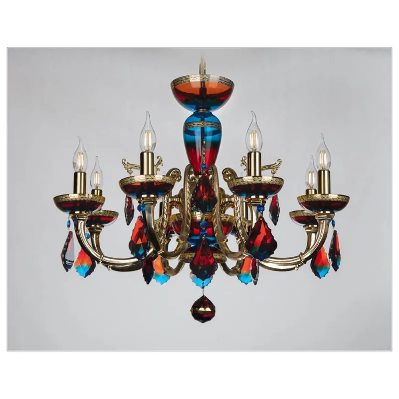 Candelabru Cristal, Bohemia, E14, EL0108708734-73, Crystal