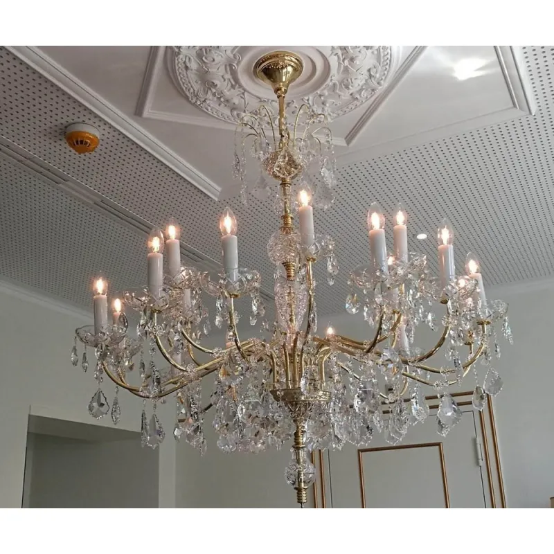 Candelabru Cristale, Bohemia, E14, EL0109001802BER, Crystal