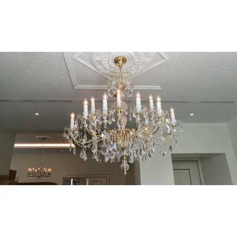 Candelabru Cristale, Bohemia, E14, EL0109001802BER, Crystal