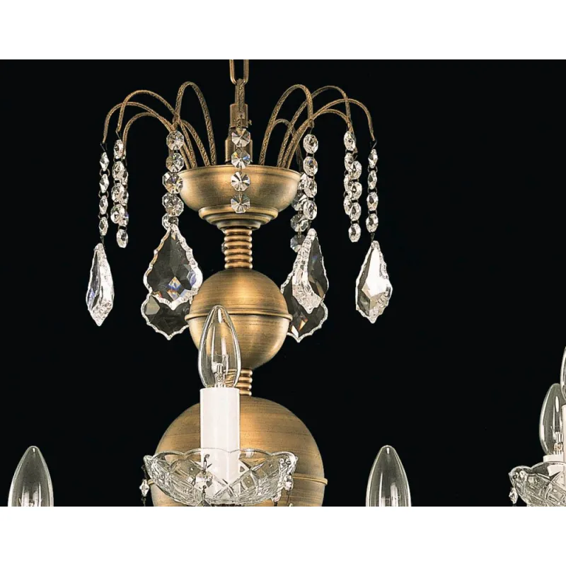 Candelabru Cristale, Bohemia, E14, EL0109001802PT, Crystal