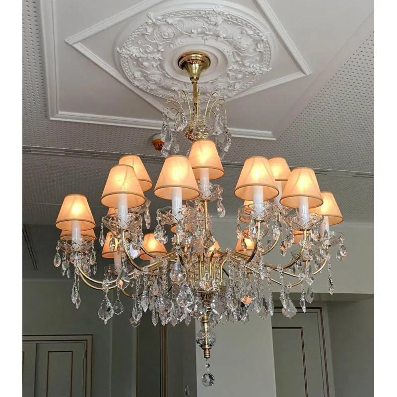 Candelabru Cristale, Bohemia, E14, EL0109001802SIRM, Crystal