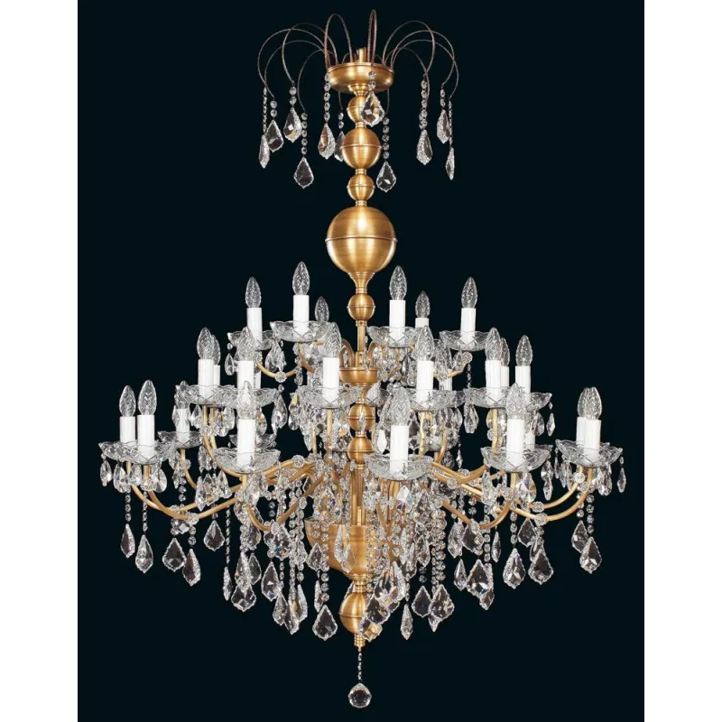 Candelabru Cristale, Bohemia, E14, EL0109003004PT, Crystal