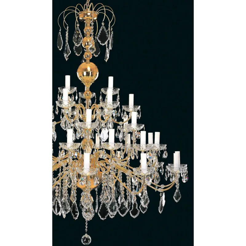 Candelabru Cristale, lux, Bohemia, E14, EL0109003902, Crystal