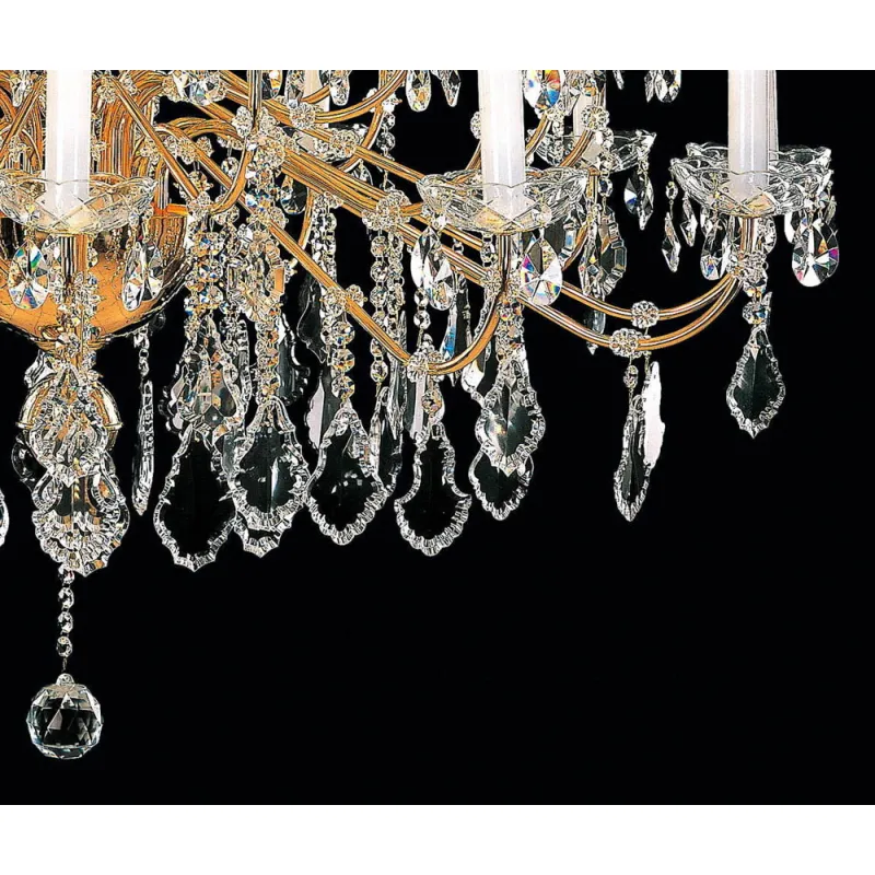 Candelabru Cristale, lux, Bohemia, E14, EL0109003902, Crystal