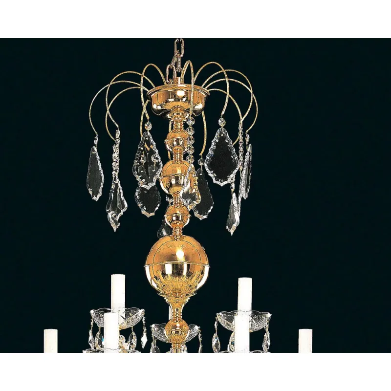 Candelabru Cristale, lux, Bohemia, E14, EL0109003902, Crystal