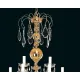 Candelabru Cristale, lux, Bohemia, E14, EL0109003902, Crystal