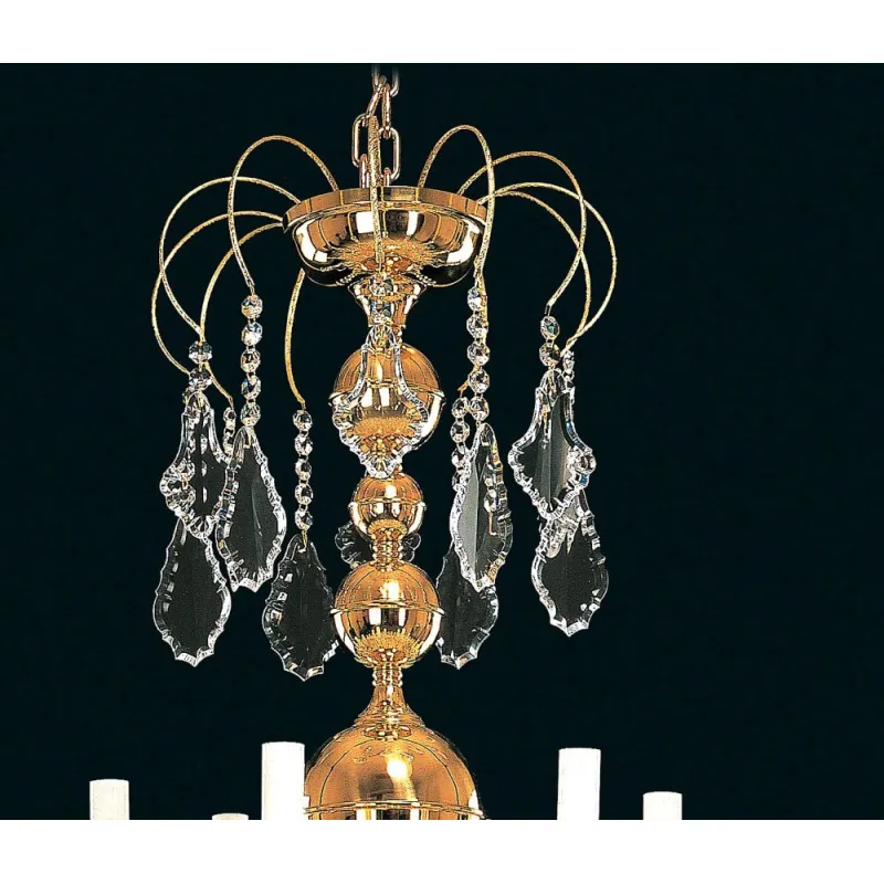 Candelabru Cristale, lux, Bohemia, E14, EL0109005402, Crystal