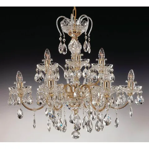 Candelabru Cristale, Bohemia, E14, EL010900901, Crystal