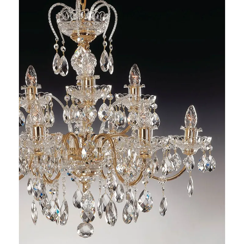 Candelabru Cristale, Bohemia, E14, EL010900901, Crystal