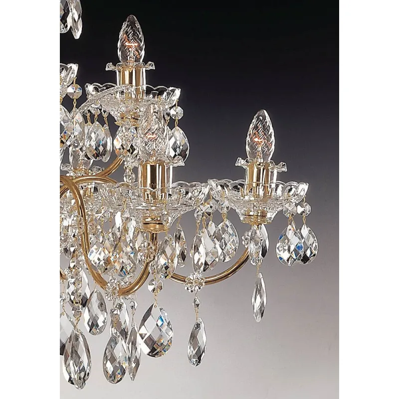 Candelabru Cristale, Bohemia, E14, EL010900901, Crystal