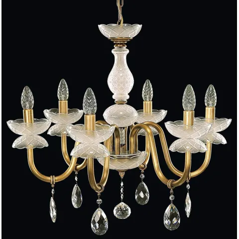 Candelabru Cristale, Bohemia, E14, EL010906601MPT, Crystal