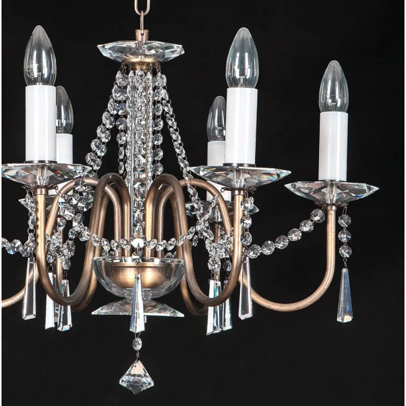 Candelabru Cristale, Bohemia, E14, EL010917603PT, Crystal