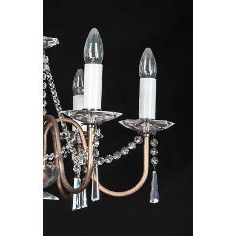 Candelabru Cristale, Bohemia, E14, EL010917603PT, Crystal