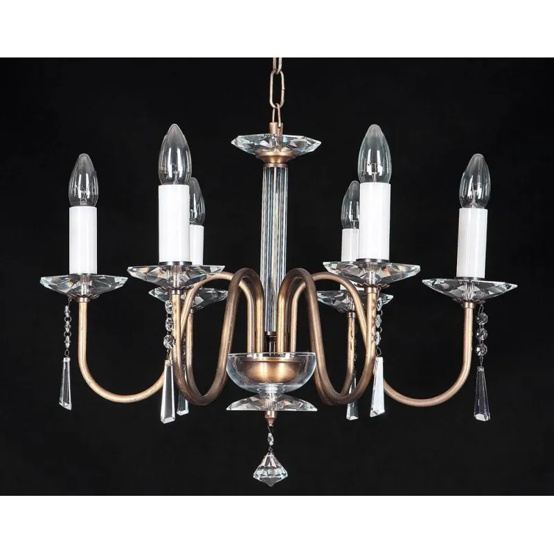 Candelabru Cristale, Bohemia, E14, EL010918603PT, Crystal