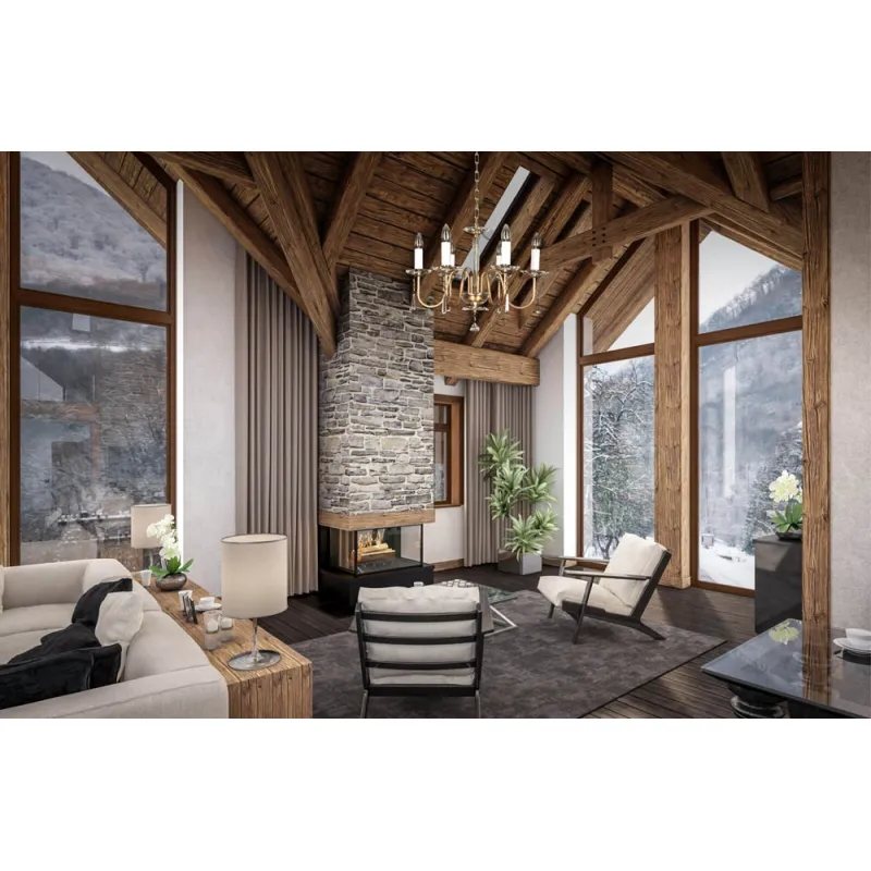 Candelabru Cristale, Bohemia, E14, EL010918603PT, Crystal