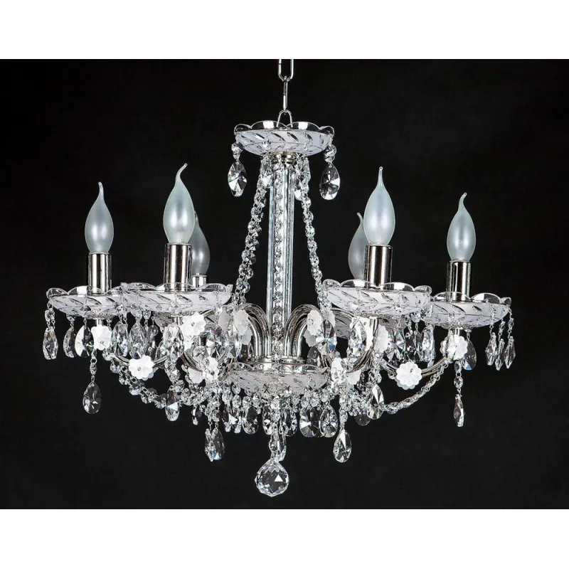 Candelabru Cristale, Bohemia, E14, EL010920602, Crystal