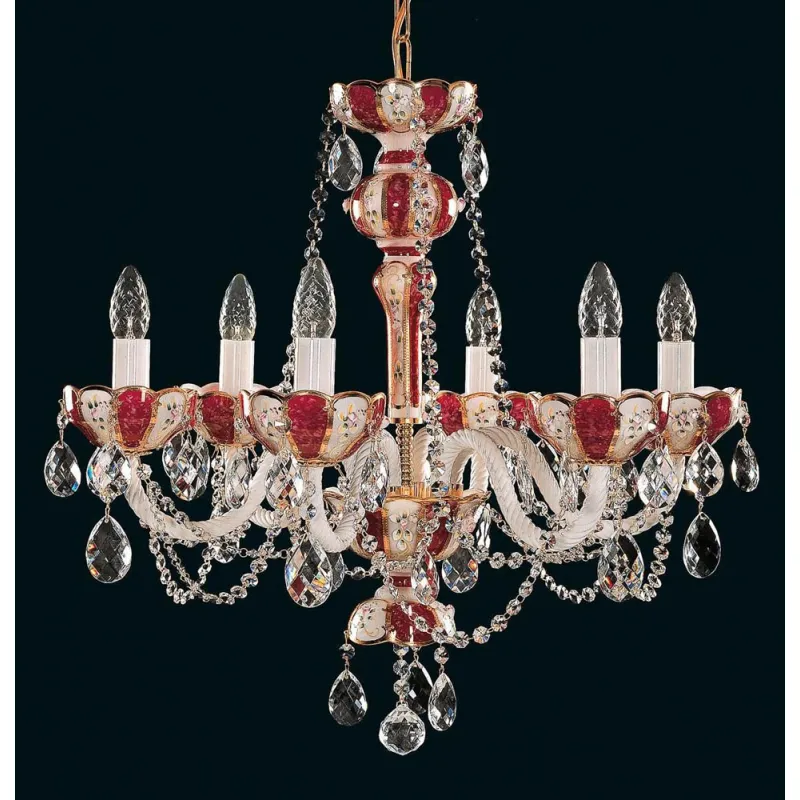 Candelabru Cristale, Clasic, Bohemia, E14, EL010973637, Crystal