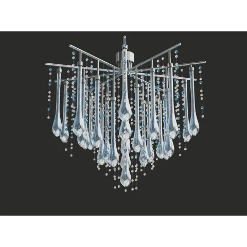 Candelabru Cristale, Modern, Bohemia, LED, EL010W04, Crystal