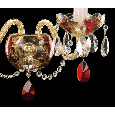 Aplica Cristale, Bohemia, E14, EN010547217-7, Crystal