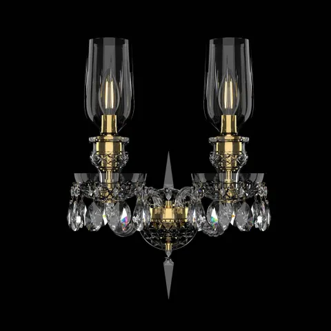 Aplica Cristale, Bohemia, E14, EN0106782W02AB3T, Crystal