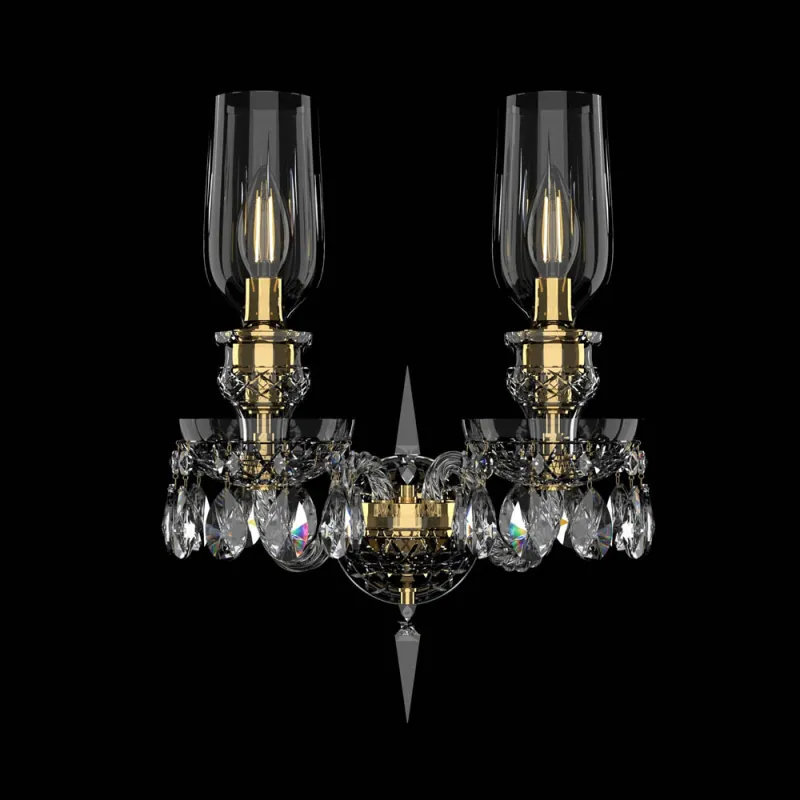 Aplica Cristale, Bohemia, E14, EN0106782W02AB3T, Crystal