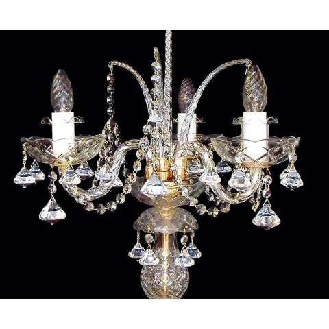 Veioza Cristale, Bohemia, E14, ES010127307, Crystal