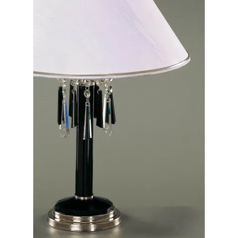 Veioza Cristale, Bohemia, E27, ES010210103black, Crystal