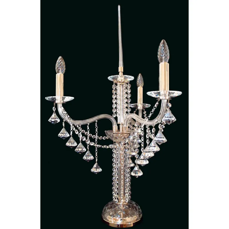 Veioza Cristale, Bohemia, E14, ES010215307, Crystal