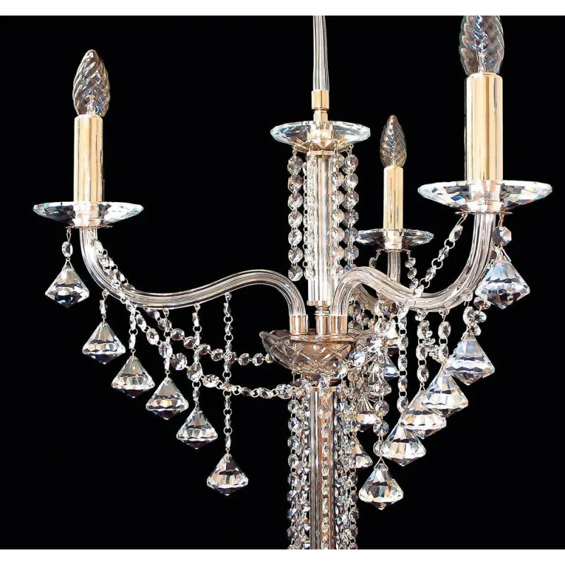 Veioza Cristale, Bohemia, E14, ES010215307, Crystal