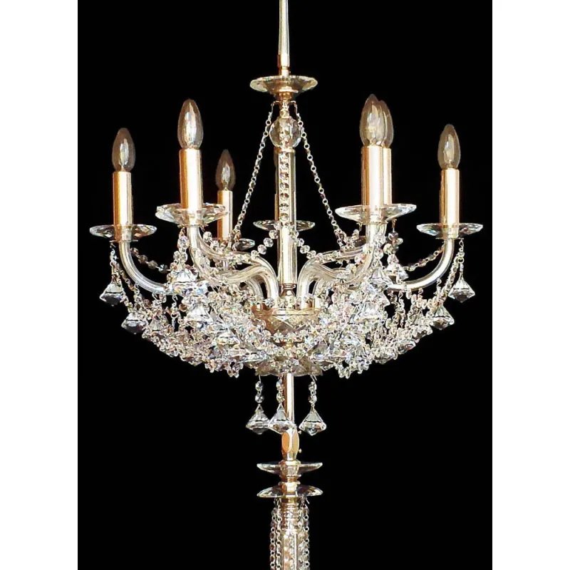 Lampadar Cristale, Bohemia, E14, ES010215907K, Crystal