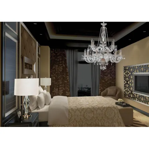 Veioza Cristale, Bohemia, E14, ES010415300, Crystal