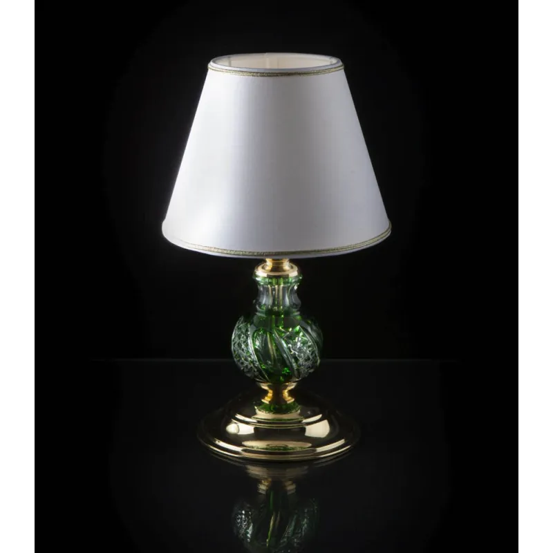 Veioza Cristale green, Bohemia, E27, ES010624115, Crystal