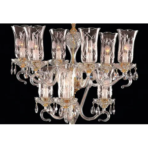 Lampadar Cristale, Bohemia, E14, ES0106656+3195K, Crystal