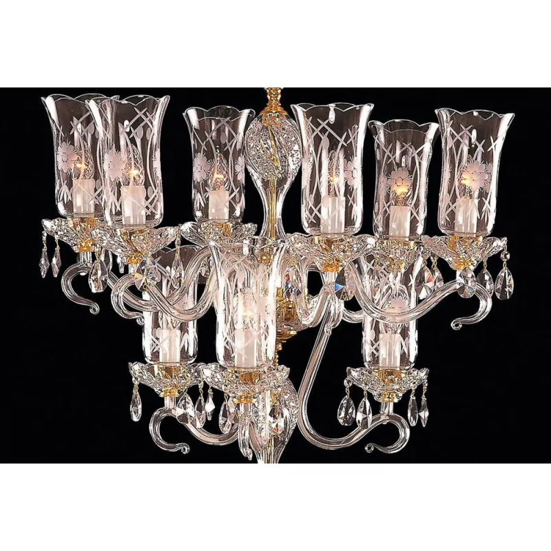 Lampadar Cristale, Bohemia, E14, ES0106656+3195K, Crystal
